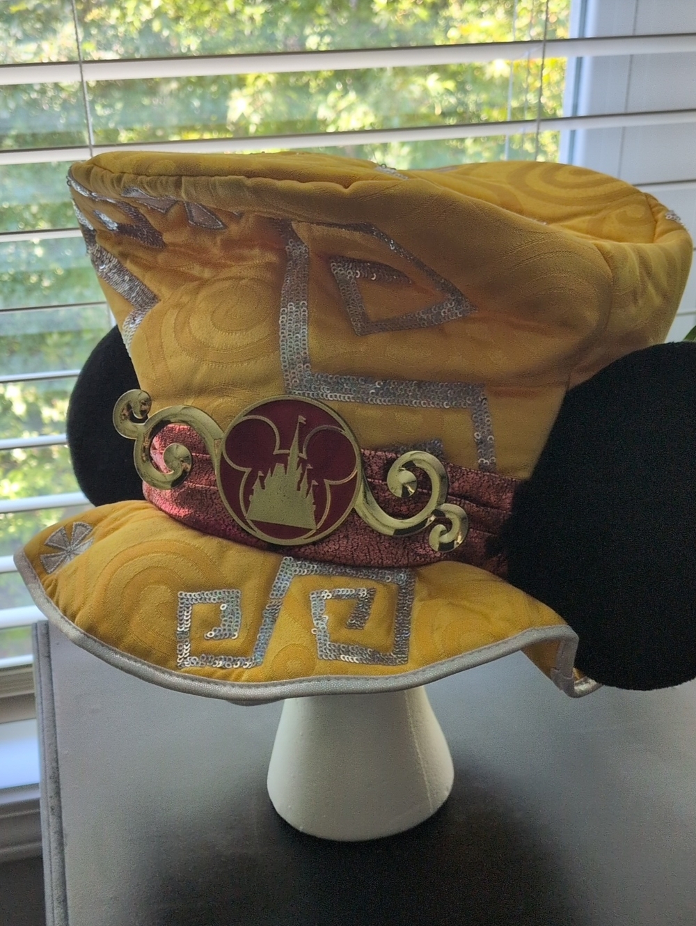 Tokyo Disney 30th Mickey Mouse Top Hat With Ears & Castle
